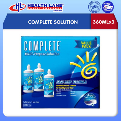 COMPLETE SOLUTION 360MLx3